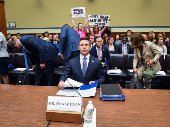 Acting Homeland Security Secretary Kevin McAleenan says he petitioned Congress for help on the border and was denied.