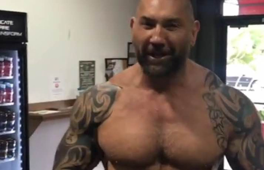 Guardians of the Galaxy star Dave Bautista: Homophobes 'can suck my balls'