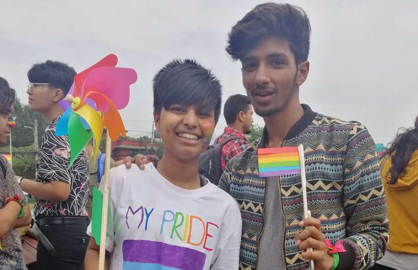 Attendees of the first pride parade in the capital of Nepal Kathmandu (Photo Queer Youth Group) 3