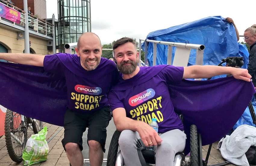 Husbands Kris (Right) and Deane (Left) Saunders-Stowe are at the heart of a new documentary about being LGBT and living with a disability | Photo: Gay Star News / Jamie Wareham