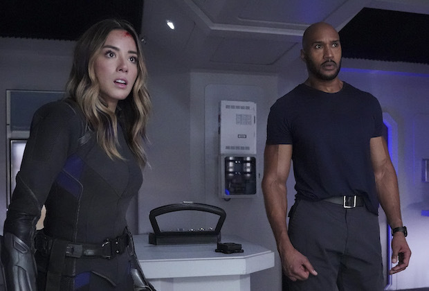 MARVEL'S AGENTS OF S.H.I.E.L.D. - “The Sign/New Life” - With time running short, the team will have to go to hell and back to stop the end of everything. Who will survive? Find out on the blockbuster two-hour season finale of "Marvel's Agents of S.H.I.E.L.D." airing FRIDAY, AUG. 2 (8:00-10:01 p.m. EDT), on ABC. (ABC/Mitch Haaseth)
CHLOE BENNET, HENRY SIMMONS