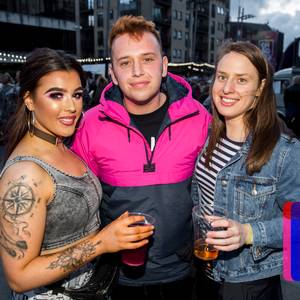 18 Aug 2019 - Music fans out at CHSq. to see Anne Marie. (Liam McBurney/RAZORPIX)