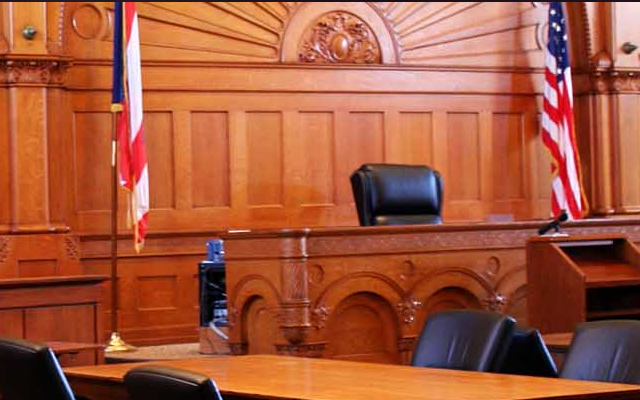 Mock trial courtroom