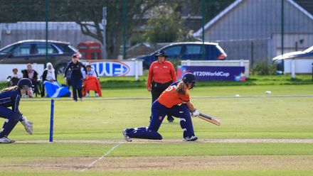 Scotland v Netherlands, 5th Place Play-off, ICC Women's T20 World Cup Qualifier at Arbroath, Sep 7 2019