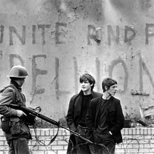 British soldiers patrol Belfast in 1969