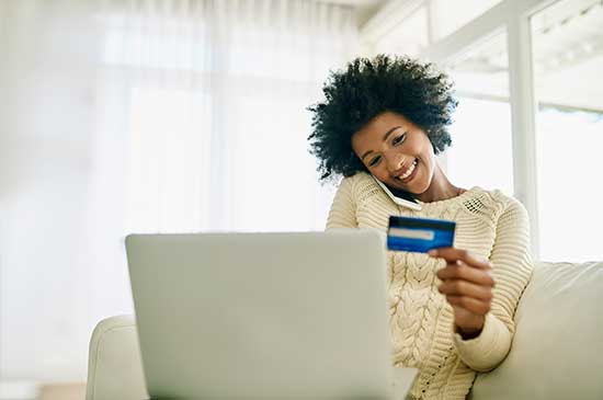 Why pay high credit card rates and fees?