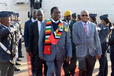 President of Zimbabwe Emmerson Mnangagwa was Minister for State Security at the time of the Gukurahundi massacres. Credit: DIRCO News Service/ Jacoline Schoonees.