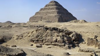 A lion mummy may have been discovered at famed pyramid site