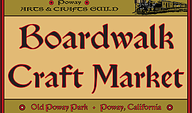 Promo graphic for The Boardwalk Craft Market