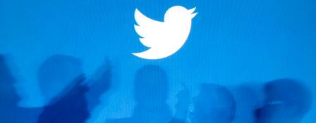 Symbolbild mit Logo des Kurznachrichtendienstes Twitter 