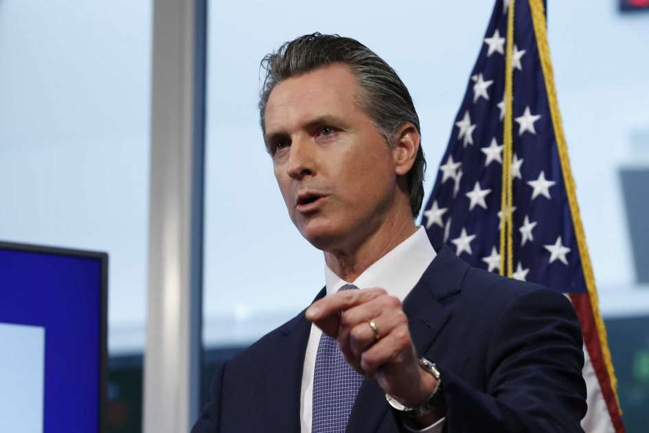 Gov. Gavin Newsom announced that California schools will likely remain closed for the rest of the school year due to the coronavirus,, but provide off-site education, during a news conference at the Governor's Office of Emergency Services in Rancho Cordova, Calif., Wednesday, April 1, 2020. The state is not mandating that schools remain closed through the summer break but offering guidance and recommendations on distance learning for schools.