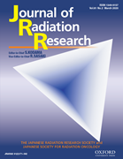 Cover image of current issue from Journal of Radiation Research