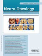 Cover image of current issue from Neuro-Oncology