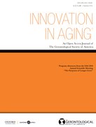 Cover for Innovation in Aging - 23995300