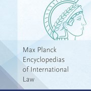Cover for Max Planck Encyclopedias of International Law - 9780199231690