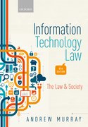 Cover for Information Technology Law - 9780198804727