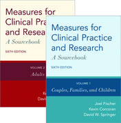 Cover for Measures for Clinical Practice and Research - 9780190655815