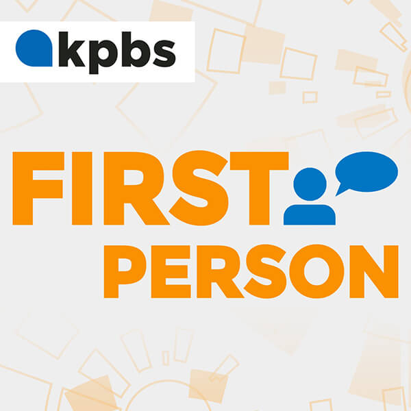 First Person podcast branding