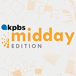 KPBS Midday Edition podcast branding