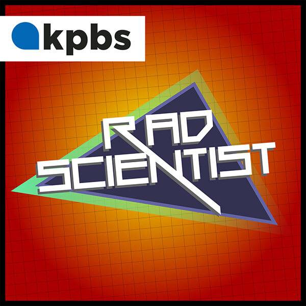Rad Scientist podcast branding