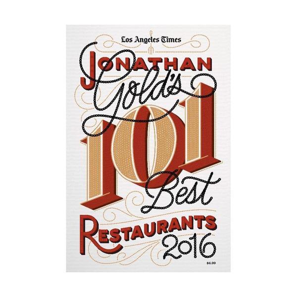 Jonathan Golds 101 Best Restaurants - 2016