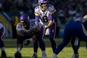 Signing Kirk Cousins to a two-year extension was important for the Vikings. With added cap space, signing more and better offensive linemen to protect