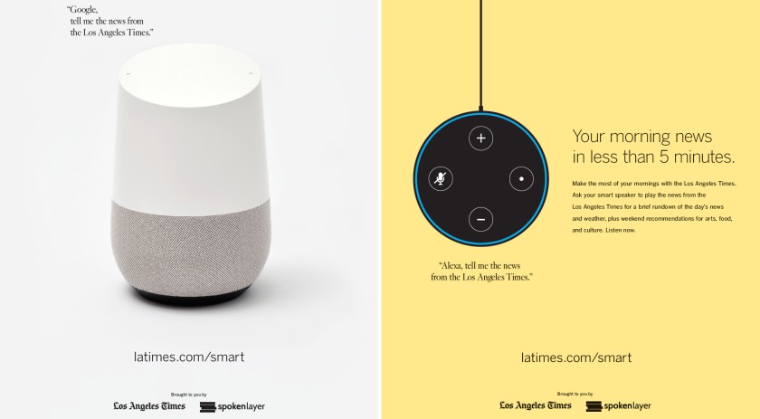 Los Angeles Times Smart Speakers How to