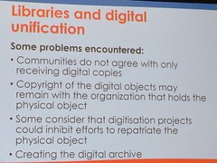Libraries and digital unification