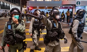 Hong Kong’s security chief has previously announced that a dedicated police unit is being set up and would be ready to enforce controversial new national security laws. 