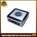 Magic Cube Power Bank with LED Logo