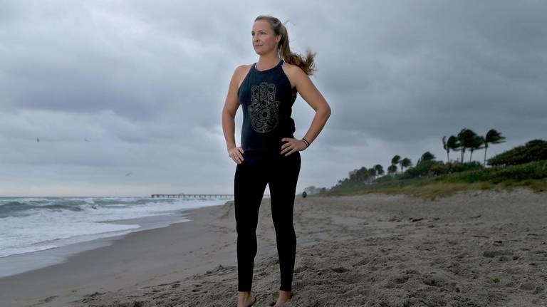 She was a pioneering Coast Guard rescue swimmer.  A tsunami of sexual harassment followed