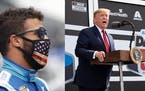 President Donald Trump suggested Bubba Wallace, NASCAR's only Black driver, should apologize after the sport rallied around him after a noose was foun