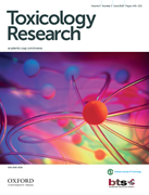 Cover image of current issue from Toxicology Research
