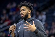 Wolves star Karl-Anthony Towns, addressing the Target Center crowd on Jan. 27 following the death of Kobe Bryant, revealed Wednesday that his mother, 