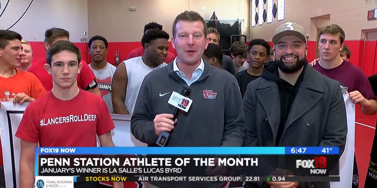 January's Penn Station Athlete of the Month