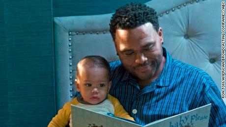 BLACK-ISH - &quot;Please, Baby, Please&quot; - Dre is on baby duty for the night during a storm, and the household is wide awake. He decides to read a crying Devante a bedtime story, but when that doesn&#39;t do the trick, Dre tosses it aside and begins to tell a story of his own about the current state of the country in a way Devante will understand, on a special episode of &quot;black-ish,&quot; TUESDAY, FEB. 27 (9:00-9:30 p.m. EST), on The ABC Television Network. (ABC/Ron Tom)
AUGUST/BERLIN GROSS, ANTHONY ANDERSON