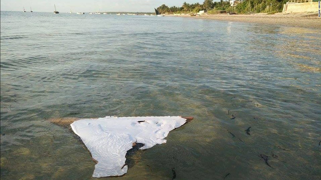 In late February, American tourist Blaine Gibson found a piece of plane debris off Mozambique, a discovery that renewed hope of solving the mystery of the missing flight. The piece measured 35 inches by 22 inches. A U.S. official said it was likely the wreckage came from a Boeing 777, which MH370 was.