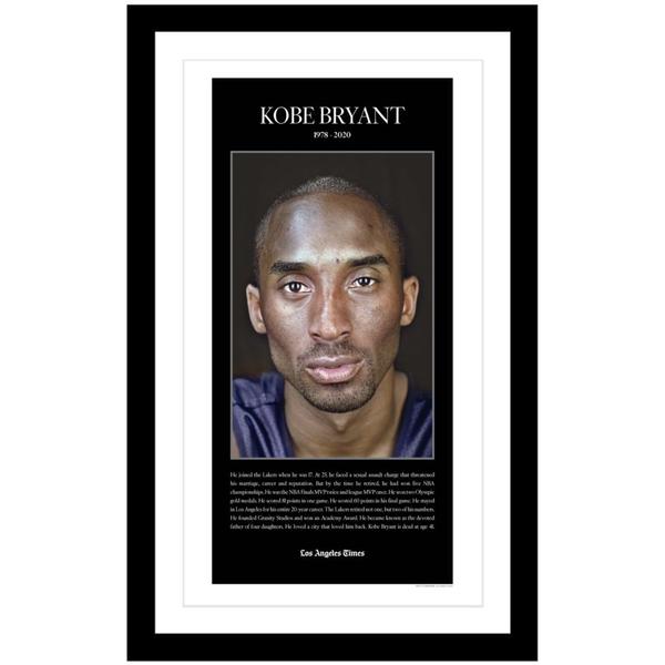 Kobe Bryant Page Print