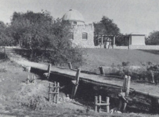 Caeser's Bridge on the way to Brackett Observatory (photo date unknown)