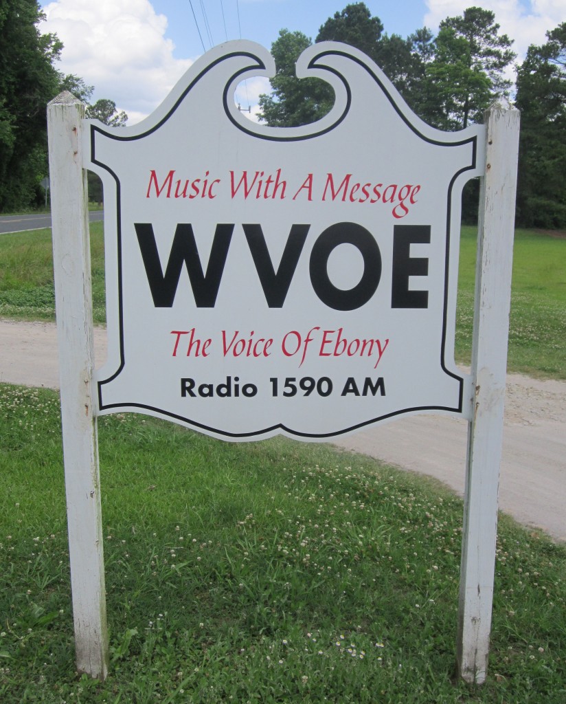WVOE Sign, Cropped
