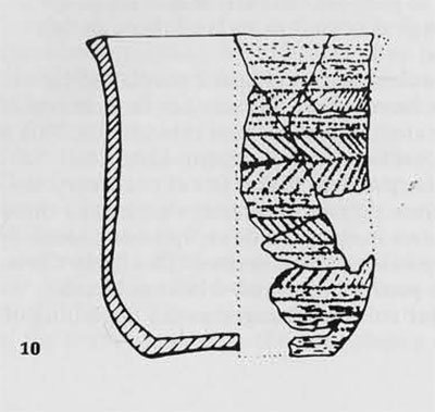 Pottery "Bell" Beaker from Dalkey (Co. Dublin)
