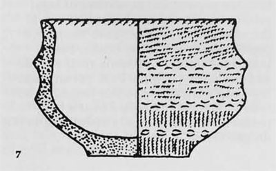 "Irish Bow.l" Pottery food vessel from Corky (Co. Antrim).