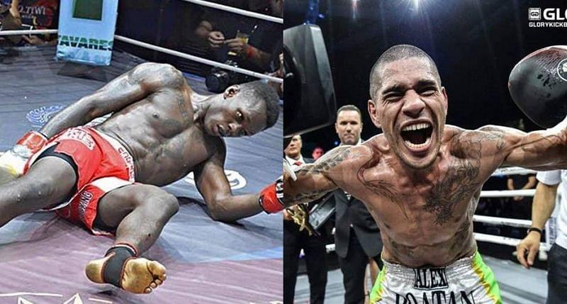 Israel Adesanya was knocked out cold in his rematch against Alex Pereira