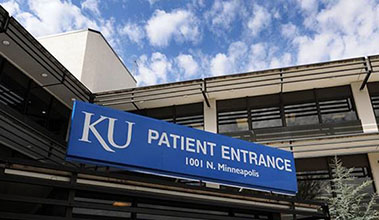 KU School of Medicine Wichita patient entrance