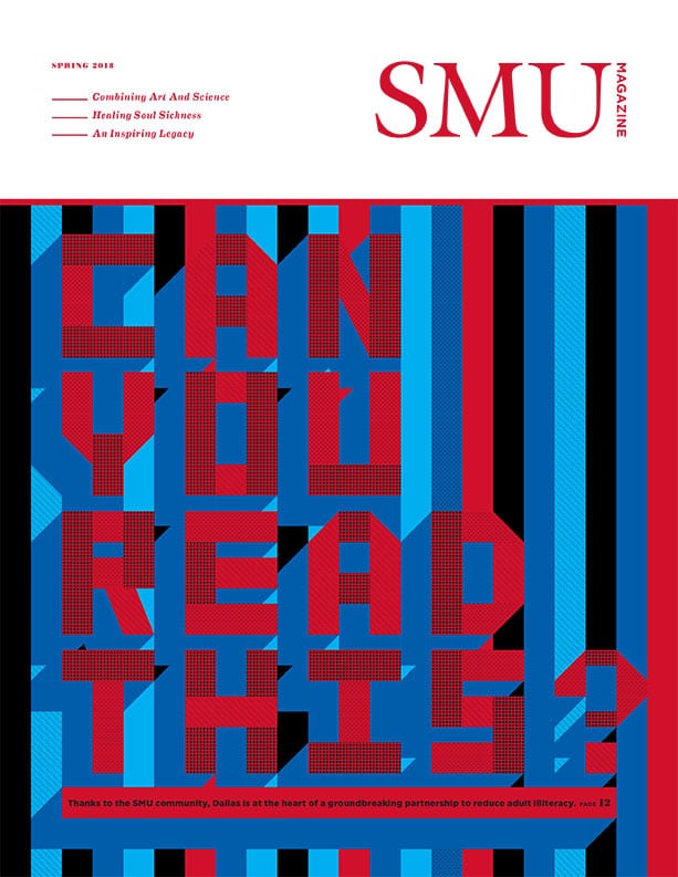 SMU Magazine Spring 2018 Cover