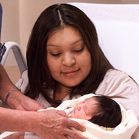 IHS Baby-Friendly Hospital Initiative is working to create a healthy start for babies.