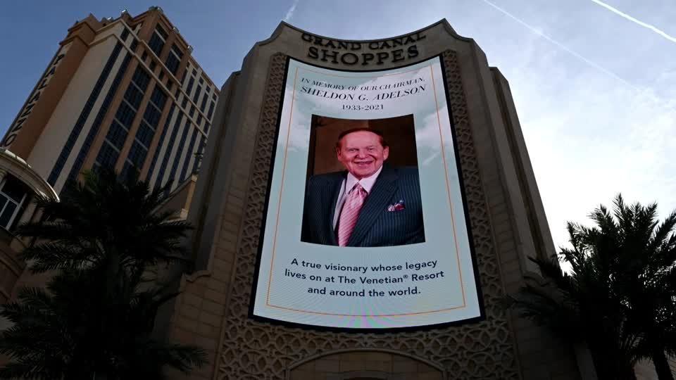 Casino mogul Adelson buried in Jerusalem