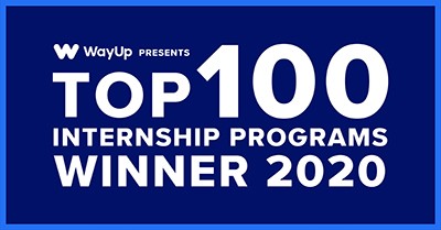 WayUP top 100 internship program winners