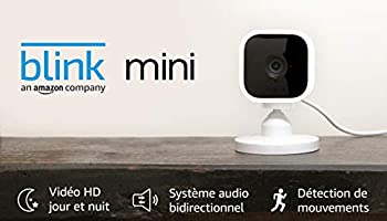 Découvrez Blink Mini, Caméra de surveillance d'intérieur connectée, compacte, qui se branche sur une prise électrique,...