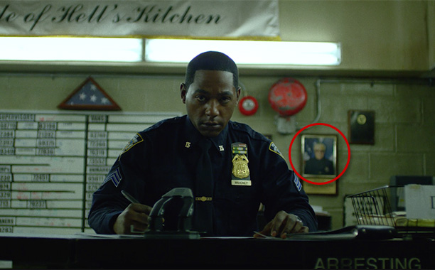 Police Officer in Framed Photo in Marvel's Daredevil (2015)